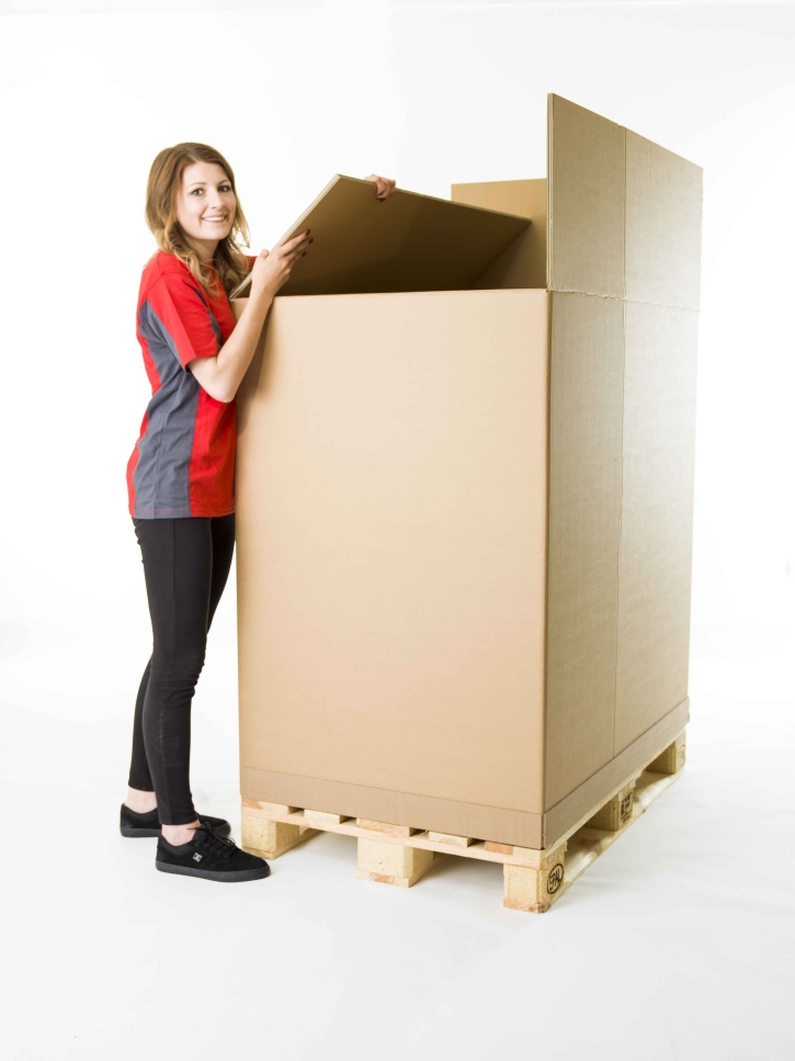 Heavy duty doos van Spee golfkarton