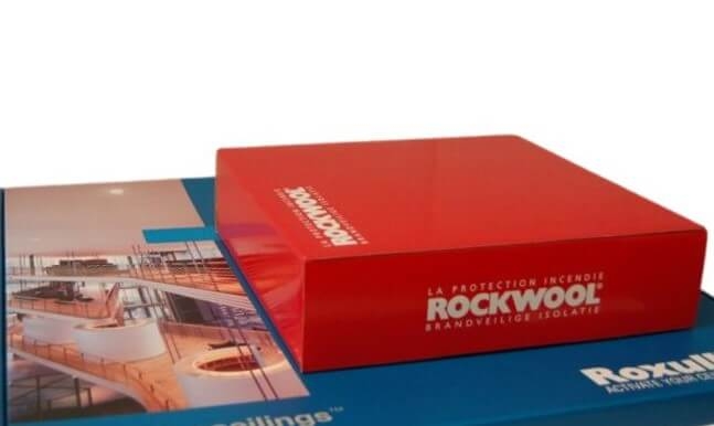 Dozen met bedrukking van Spee golfkarton